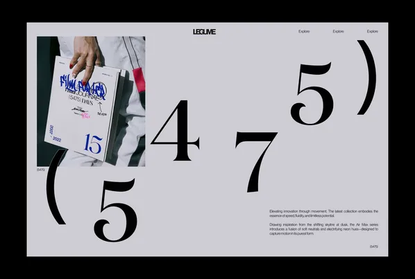 Grid Layout 1 - Design Exploration project from 2024